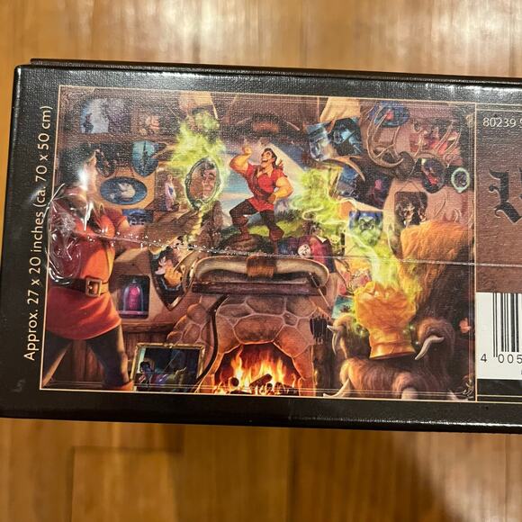 Ravensburger Disney Villainous Gaston Jigsaw Puzzle Brown 1000 Piece - Picture 5 of 6